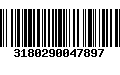Código de Barras 3180290047897