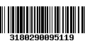 Código de Barras 3180290095119