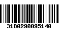 Código de Barras 3180290095140