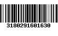 Código de Barras 3180291601630