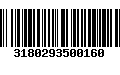 Código de Barras 3180293500160