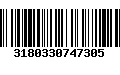 Código de Barras 3180330747305