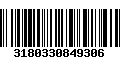 Código de Barras 3180330849306