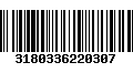 Código de Barras 3180336220307