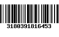 Código de Barras 3180391816453