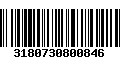 Código de Barras 3180730800846