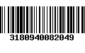 Código de Barras 3180940082049