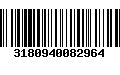 Código de Barras 3180940082964