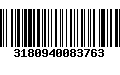 Código de Barras 3180940083763