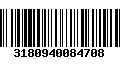 Código de Barras 3180940084708