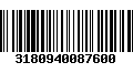 Código de Barras 3180940087600