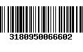 Código de Barras 3180950066602