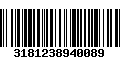 Código de Barras 3181238940089