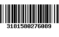 Código de Barras 3181580276089