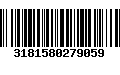 Código de Barras 3181580279059