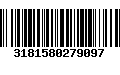 Código de Barras 3181580279097