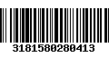 Código de Barras 3181580280413