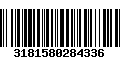 Código de Barras 3181580284336
