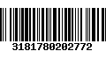 Código de Barras 3181780202772