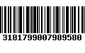 Código de Barras 3181799007989580