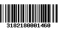 Código de Barras 3182180001460