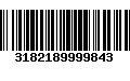 Código de Barras 3182189999843