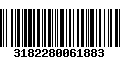 Código de Barras 3182280061883