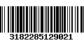 Código de Barras 3182285129021