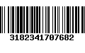 Código de Barras 3182341707682