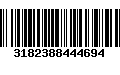 Código de Barras 3182388444694