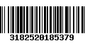 Código de Barras 3182520185379