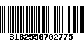 Código de Barras 3182550702775