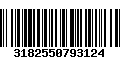 Código de Barras 3182550793124