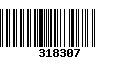 Código de Barras 318307