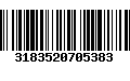 Código de Barras 3183520705383