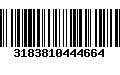 Código de Barras 3183810444664