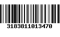 Código de Barras 3183811013470