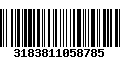 Código de Barras 3183811058785