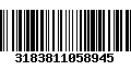 Código de Barras 3183811058945