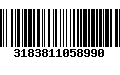 Código de Barras 3183811058990