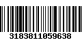 Código de Barras 3183811059638