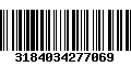 Código de Barras 3184034277069