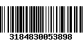 Código de Barras 3184830053898