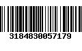 Código de Barras 3184830057179