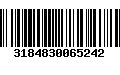 Código de Barras 3184830065242