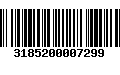 Código de Barras 3185200007299