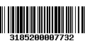 Código de Barras 3185200007732