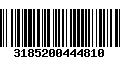 Código de Barras 3185200444810