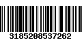 Código de Barras 3185208537262