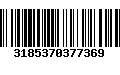 Código de Barras 3185370377369